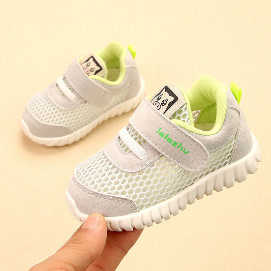 Boys' Breathable Sports Mesh Toddler Shoes